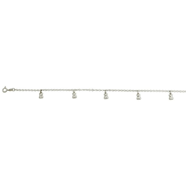 Teddy Bear Anklet New In Package Teddy Bear Anklet New In Package